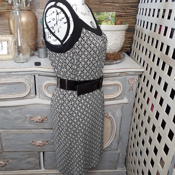 Retro Print Summer Dress - Picture 4 of 6